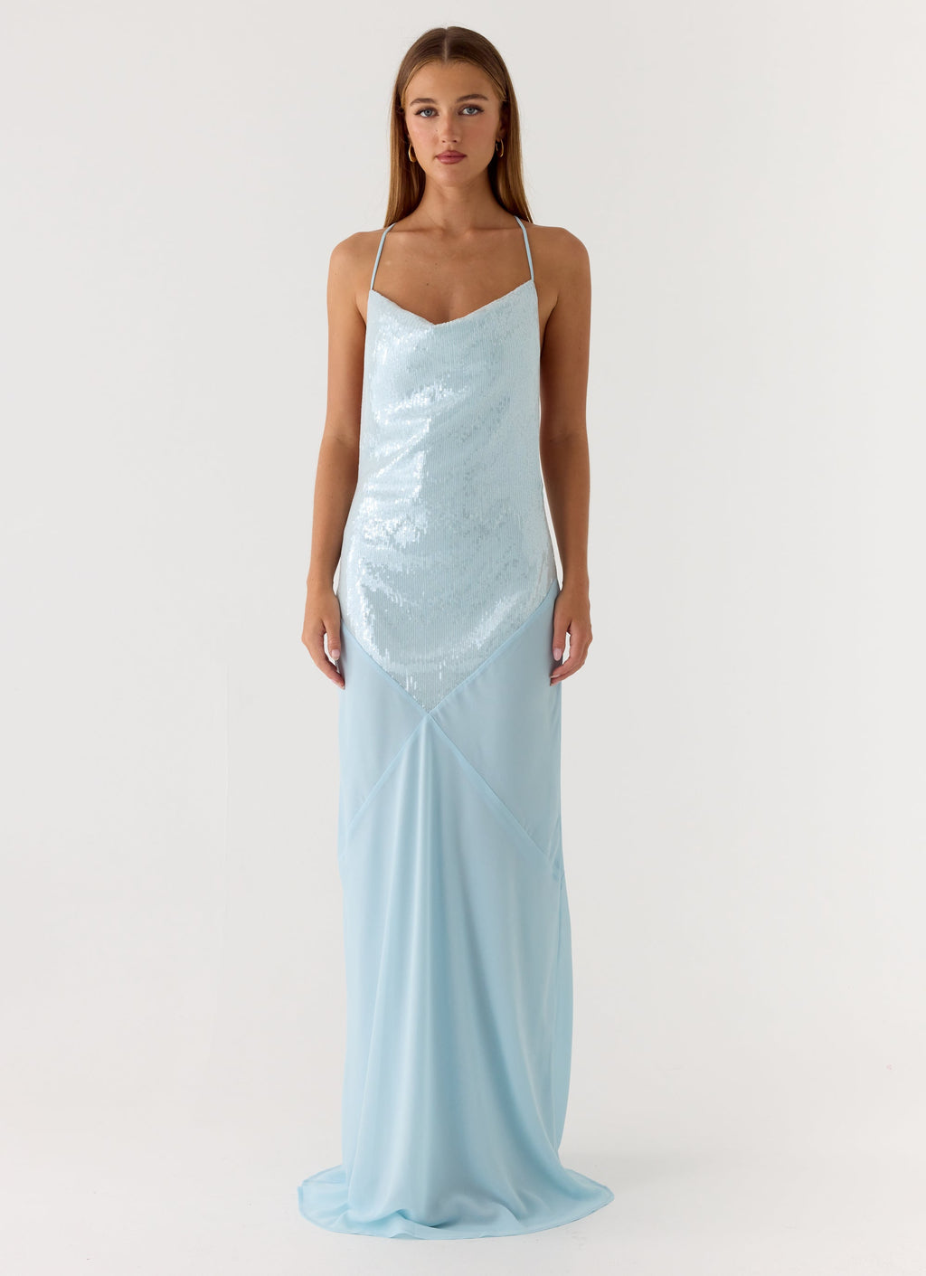 Cleodora Maxi Dress - Blue